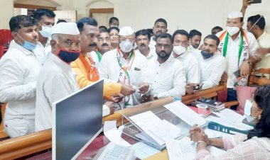 खेड तालुक्यात राष्ट्रवादी काँग्रेस, शिवसेना,काँग्रेस या पक्षाकडून ठिकठिकाणी लखीमपूर घटनेचा मोर्चाद्वारे जाहीर निषेध.