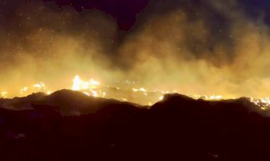 मोशी येथील कचरा डेपोला पुन्हा आग