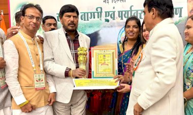 Khed | राष्ट्रीय उत्कृष्ट सरपंच पुरस्काराने सरपंच पुजा विश्वास बुट्टेपाटील यांचा सन्मान