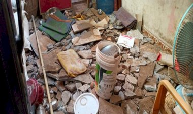 explosion of domestic gas cylinder | घरगुती गॅस सिलेंडरचा भीषण स्फोट; एक गंभीर जखमी, मोठा अनर्थ टळला