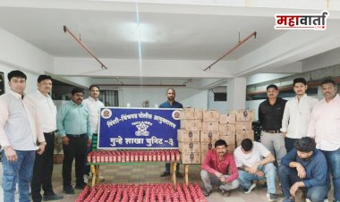 Crime Branch action | पिंपरी -चिंचवड: गुन्हे शाखा युनिट ३ ची धडाकेबाज कारवाई; २ लाखांहून अधिक किमतीची अवैध विदेशी दारू जप्त, तिघांना अट