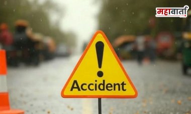 Pune-Nashik Highway accident | मंचरमध्ये भीषण अपघात: कार-बस समोरासमोर धडक; एकाच कुटुंबातील पती-पत्नी व आईचा जागीच मृत्यू