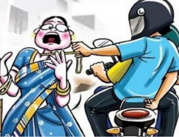 Crime News | चांडोली टोलनाक्याजवळ महिलेच्या गळ्यातील दीड लाखांचे सोन्याचे मिनी गंठण हिसकावले