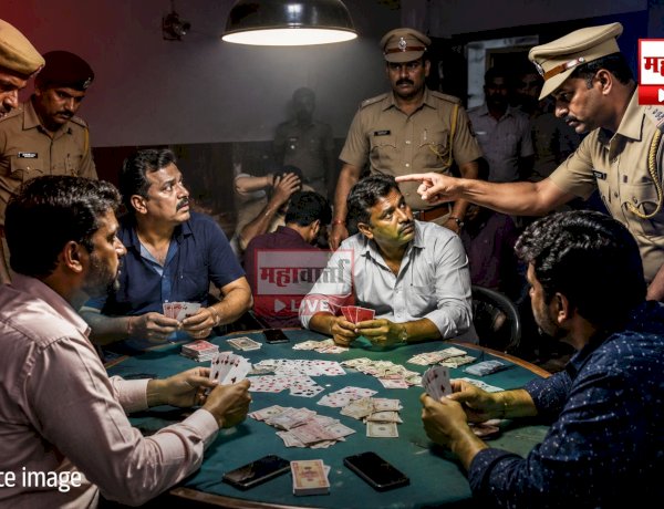 Pune gramin Police raid | खेड तालुक्यात दोन जुगार अड्ड्यांवर पोलिसांचा धडक छापा; दोन कारवाईत २६ जणांवर गुन्हे, ८.३० लाखांचा मुद्देमाल जप्त