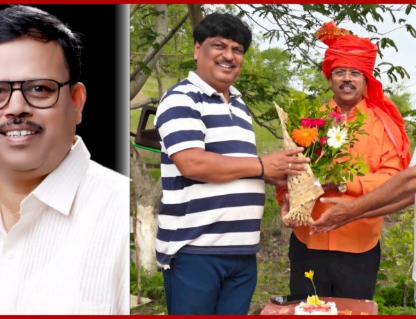 वृक्षारोपणातून साजरा झाला अविनाश कहाणे यांचा वाढदिवस; ढुम्या डोंगरावर पिंपळ-उंबराची लागवड