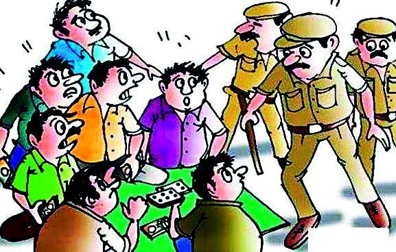 खरपुडीतील पाच जणांना जुगार खेळताना रंगेहाथ पकडले. छाप्यात ४७ हजार रुपयांचा मुद्देमाल जागेवर जप्त.खेड डीबी पोलिसांची कामगिरी.