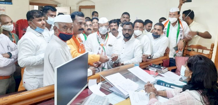 खेड तालुक्यात राष्ट्रवादी काँग्रेस, शिवसेना,काँग्रेस या पक्षाकडून ठिकठिकाणी लखीमपूर घटनेचा मोर्चाद्वारे जाहीर निषेध.