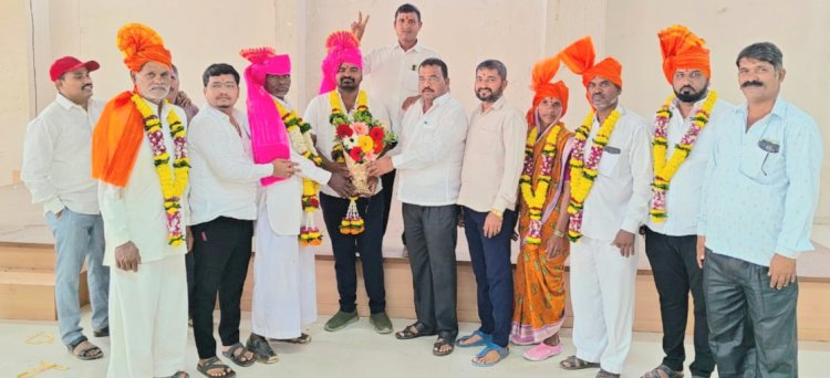 शिवे-वाकी सोसायटी अध्यक्षपदी शिवाजी शिवेकर उपाध्यक्षपदी रमेश सोनवणे यांची निवड