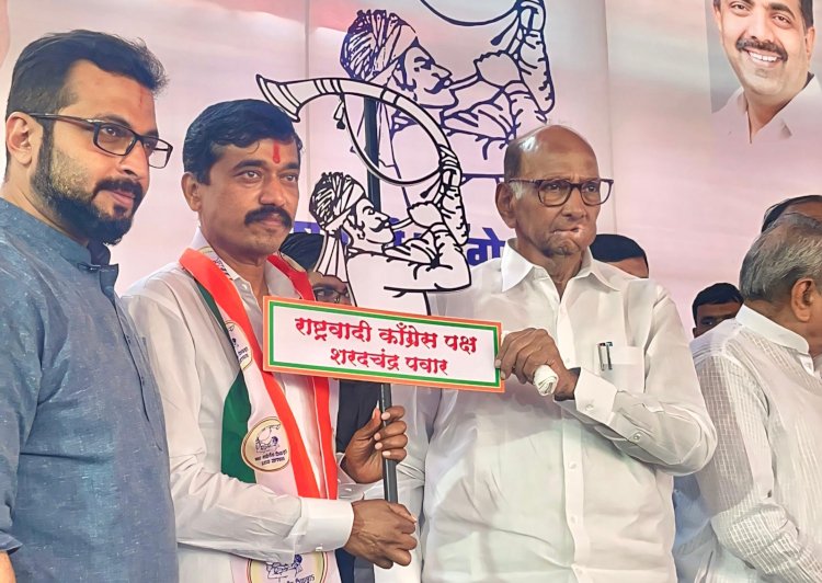 Shirur loksabha | भाजप नेते अतुल देशमुख यांचा राष्ट्रवादी काँग्रेस शरदचंद्र पवार पक्षात प्रवेश
