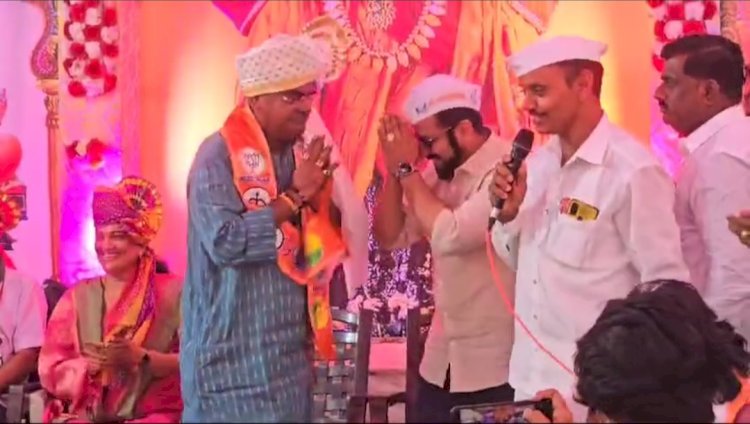 Shirur loksabha | कट्टर प्रतिस्पर्धी आढळराव पाटील व खा.कोल्हे एकाच व्यासपीठावर