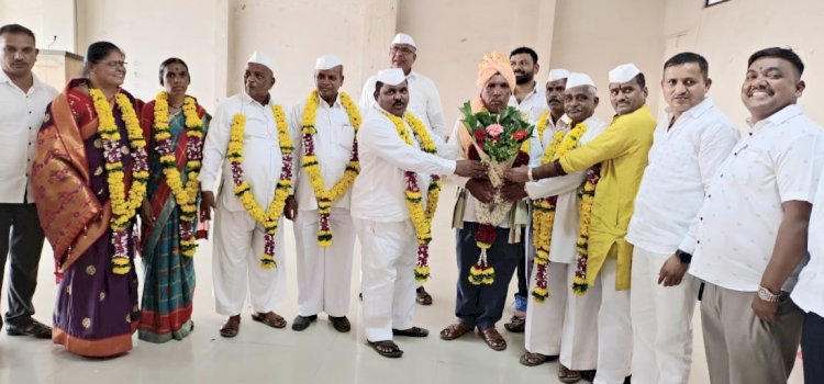 Khed | शेलू-भांबोली विकास सोसायटी चेअरमनपदी पांडुरंग चिंधु सांडभोर यांची बिनविरोध निवड