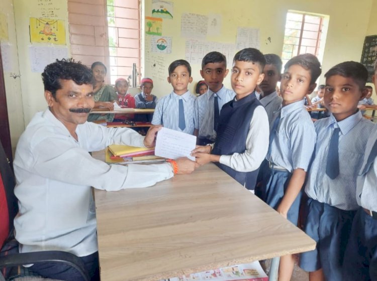 Khed | धामणे जि.प शाळेचा वेदांत बारवेकर झाला मुख्यमंत्री