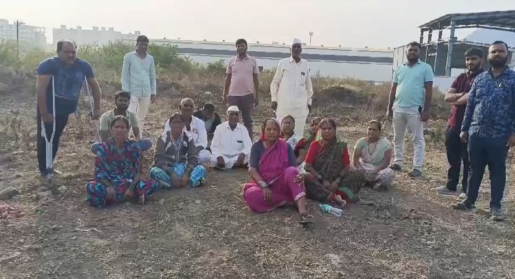 Chakan MIDC | आमच्या अंगावर जेसीबी घाला,रक्ताचे पाट वाहू द्या पण आम्ही जमीन देणार नाही..शेतकऱ्यांची आरपारची भूमिका