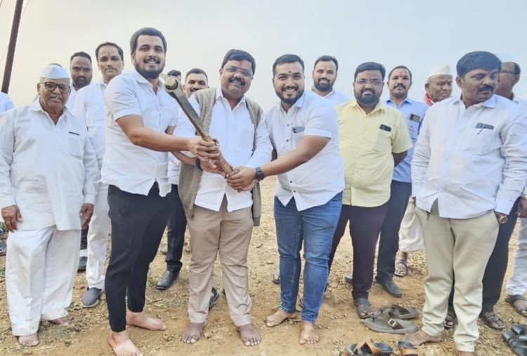 विकास प्रक्रियेने गाव पुढे नेण्यासाठी शेलू गावाला निधी कमी पडू देणार नाही : शरद बुट्टे पाटील