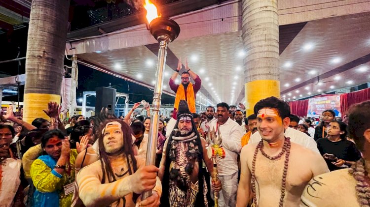 Khed | उज्जैन महाकाल देवदर्शन यात्रा संपन्न ; विनया मुंगसेंना महिलांचा वाढता पाठिंबा