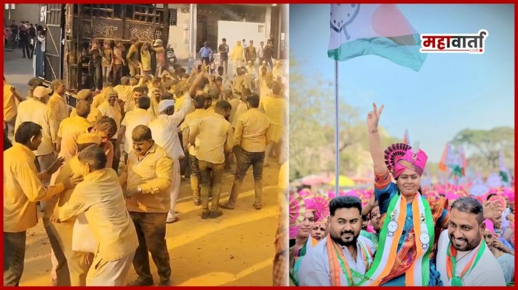 Khed panchyat samiti | अश्विनी सोमनाथशेठ तरस महाळुंगे गणातून विक्रमी मतांनी विजयी