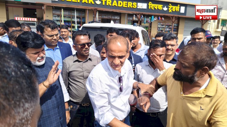 चाकण एमआयडीसी पाहणी दौऱ्यात शेतकऱ्यांचा संताप; ‘दादागिरी खपवून घेणार नाही, अन्याय झाल्यास आत्महत्या करू’ असा इशारा