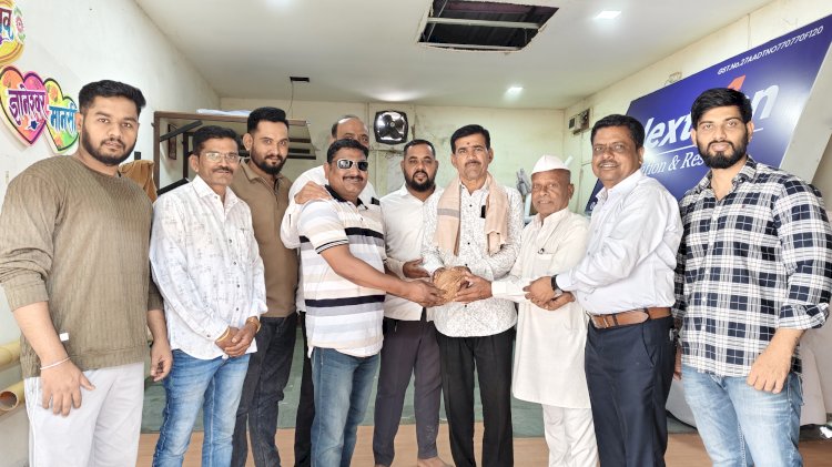 विक्रमी मतांनी विजयी झालेल्या काळुराम गाडे यांचा राधे फाउंडेशन वतीने सत्कार
